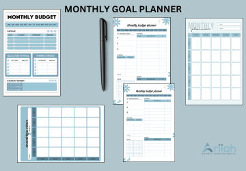 Monthly Lesson Planner